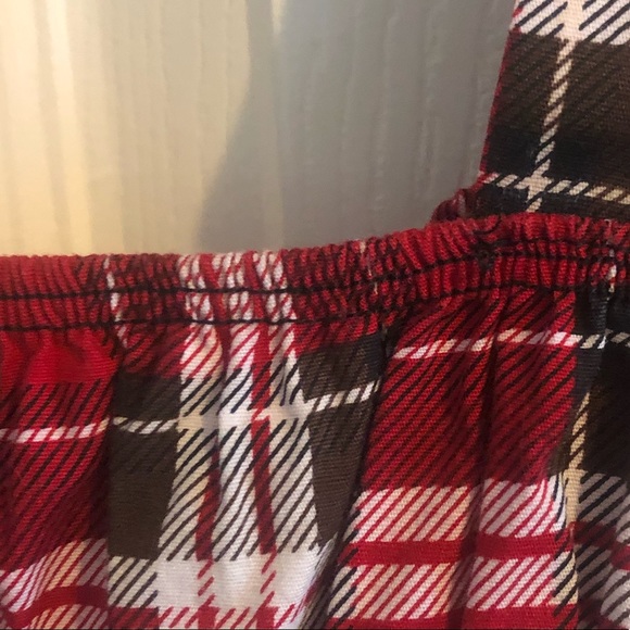 Wet Seal - red plaid A-line empire waist dress - M - Picture 7 of 7